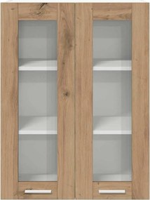 vidaXL Κρεμαστό ντουλάπι Artisan Oak 60 x 31 x 80 εκ.