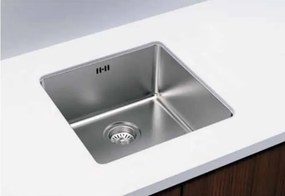 Karag BL794 Satine 49x44 - Ανοξειδωτος Υποενθετος Νεροχυτης