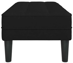 vidaXL Παγκάκι Μαύρο 113x57x39 εκ Υφάσματος