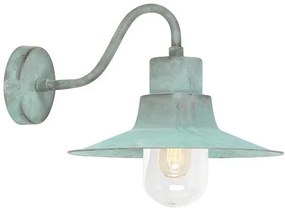 Φανάρι Απλίκα Φωτιστικό Τοίχου 1xE27 ΙΡ44 Sheldon Elstead Lighting-SHELDON-V-Σιέλ/Βεραμάν/Μέντα SHELDON-V