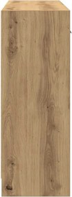 vidaXL Ντουλάπι Αρτισιανή Δρυς 91x28x75 εκ. από Επεξεργασμένο Ξύλο