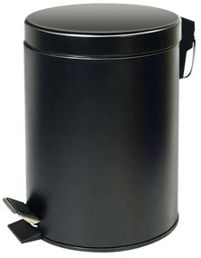 Κάδος Απορριμμάτων GA-8805Bb GA-8805B 5Lt 20x26cm Black Karag Ορείχαλκος