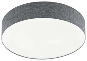 Φωτιστικό Οροφής - Πλαφονιέρα Led 97779 Grey Romao Eglo Metal, Fabric
