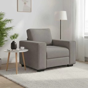 vidaXL Πολυθρόνα-Καναπέ-Μπεζ 100x77x82 εκ. Ύφασμα