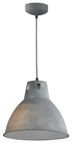 Κρεμαστό Φωτιστικό Sheffield Τσιμέντο από τη Fischer Honsel-68691-Γκρι 68691