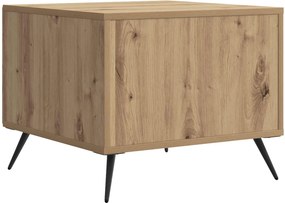 vidaXL Τραπεζάκι σαλονιού Artisan Δρυς 49 x 50 x 40 εκ