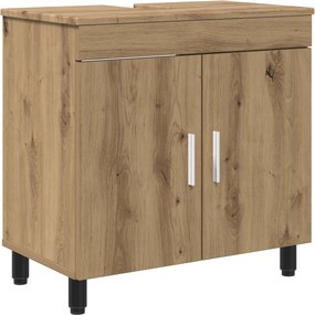 vidaXL Έπιπλο μπάνιου Artisan Δρυς 60 x 35 x 60 εκ. Επεξεργασμένο Ξύλο