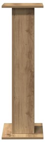 vidaXL Βάσεις Ηχείων 2 τεμ. Αρτισιανή Δρυς 30x30x95 εκ. Επεξ. Ξύλο