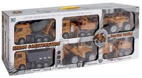 Σετ οχημάτων εργασίας - 6pcs - XLQ-6C