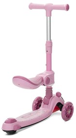 Πατίνι Scooter Swiftie Τρίτροχο Αναδιπλούμενο με Κάθισμα  Pink  10390220003 Lorelli