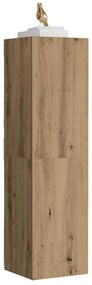 vidaXL Ντουλάπι τηλεόρασης Artisan Oak 30,5x30x110 cm Ξύλινη κατασκευή