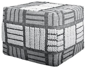 ΔΙΑΚΟΣΜΗΤΙΚΟ ΠΟΥΦ Fylliana Kiran ΓΚΡΙ ΧΡΩΜΑ 50x50x45εκ
