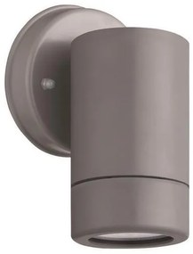 Σποτ Φωτιστικό Τοίχου DOWN Πλαστικό IP65 GU10 Eurolamp-145-82052-Γκρι 145-82052