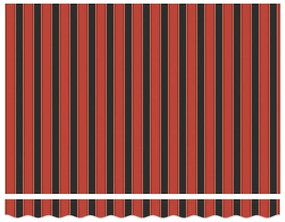 vidaXL Σκηνίτσα Αναδιπλούμενη πορτοκαλί και καφέ 300 x 250 εκ