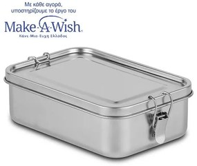 Nava Φαγητοδοχείο Ανοξείδωτο Ορθογώνιο We Care 1400ml 10-003-002