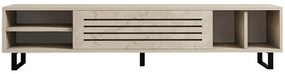 Έπιπλο Τηλεόρασης Safir 835PUQ6403 160x40x35cm Travertine Beige