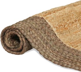 vidaXL Χαλί Περιοχής Γκρι 60 x 300 cm Γιούτα