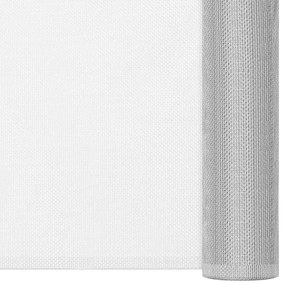 vidaXL Πλέγμα / Σήτα Ασημί 112 x 500 εκ. Αλουμινίου