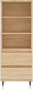 vidaXL Ντουλάπι Sonoma Δρυς 40x36x110 εκ. από Επεξεργασμένο Ξύλο
