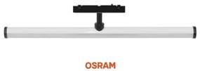 Γραμμικό Φωτιστικό Ράγας LED 12W 4000K 60x2,6cm Spotlight-6679-Μαύρο 6679
