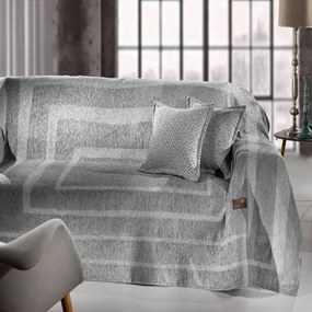 Ριχτάρι Victor Silver Guy Laroche Two-seater 180x250cm Chenille,Cotton,Polyester