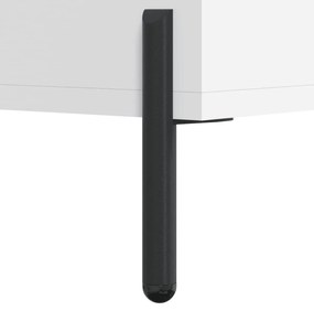 vidaXL Ραφιέρα Λευκή 69,5x32,5x90 εκ. από Επεξεργασμένο Ξύλο