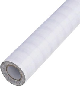 vidaXL Αυτοκόλλητη Μεμβράνη Παράθυρου Ματ ρίγες 45 x 2000 cm PVC