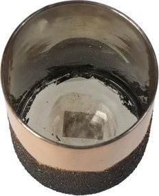 Κηροπήγιο ArteLibre Χρυσό Γυαλί 10x10x13cm