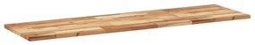 vidaXL Ράφια Κρεμαστά 2 Τεμ. 160x40x2εκ. Φινίρισμα Λαδιού Μασίφ Ακακία