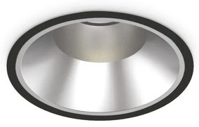 Χωνευτό Φωτιστικό Οροφής LED 42W Μαύρο IP54 3000K Off 266596 Ideal Lux 266596