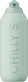 Μπουκάλι Θερμός 500ml Chilly's Series 2 Flip Lichen Green