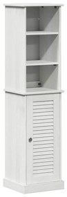 vidaXL Σετ Επίπλων Μπάνιου VIGO Καφέ και Λευκό 37 x 34 x 150 εκ
