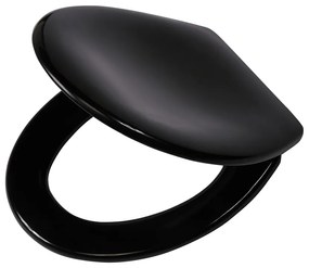 Καπάκι Λεκάνης Duroplast Ventura Black 37,5x45,2x5εκ. Tiger 251490746