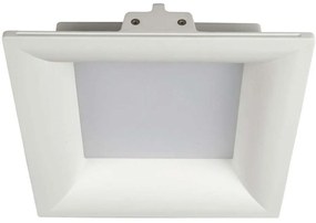 Φωτιστικό Oροφής Χωνευτό VK/09031 33x33x9,7cm Led 18W 3000K White VKLed