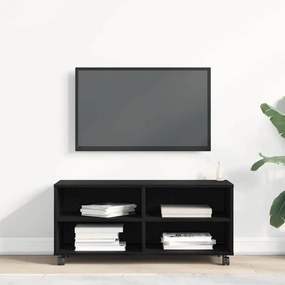 vidaXL Ντουλάπι TV Μαύρο 90 x 35 x 35 cm Επεξεργασμένο ξύλο