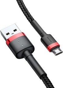 Baseus Cafule Micro USB cable 1.5A 2m (Red+Black)