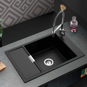 Schock Mono 15180 Puro - Νεροχύτης Κουζίνας Γρανίτη 78x51