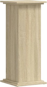 vidaXL Βάσεις Φυτών Sonoma Δρυς 33x33x80εκ. Επεξεργασμένο Ξύλο