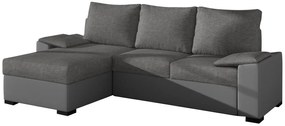 Γωνιακός καναπές Lenon-Γκρι