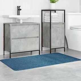 vidaXL Αντιολισθητικό μαξιλάρι μπάνιου Μπλε 70 x 120 cm PP
