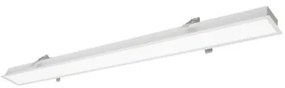 Γραμμικό Χωνευτό Trimless   L1140 4000K Λευκό Dim. Station Ultra 3911-04114-4-W-D1 Viokef-3911-04114-4-W-D1-Λευκό 3911-04114-4-W-D1
