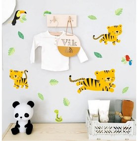 A Little Lovely Company Αυτοκόλλητα Τοίχου Jungle Tiger WSJTMC03