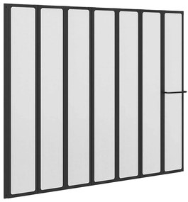 Διαχωριστικό μπανιέρας 7 Πάνελ πτυσσόμενα Πετσετοκρεμάστρα