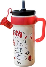 Παιδικό παγούρι-θερμός - 700ml - 696291 - Red
