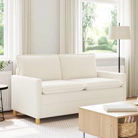 vidaXL Καναπές Κρεμ 156 x 81 x 87,5 εκ Ύφασμα