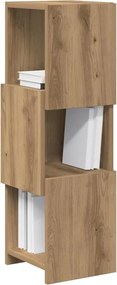 vidaXL Γωνιακό Ντουλάπι Artisan Oak 25,5x25x80εκ Επεξεργασμένο ξύλο