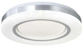 Φωτιστικό Οροφής 42016-Α 50x7cm Dim Led 5400Lm 72W 3000K/4000K/6000K Silver-White Inlight