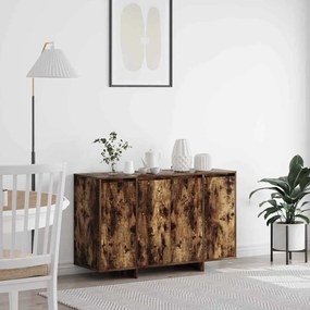 vidaXL Πλαϊνό γραφείο Καπνιστή δρυς 120 x 41 x 75 εκ.