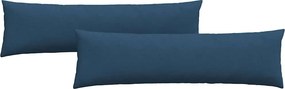 vidaXL Μαξιλάρι Καναπέ 2 pcs Μπλε 145 x 40 εκ. ύφασμα
