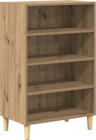 vidaXL Πλαϊνό γραφείο Artisan Oak 57 x 35 x 89.5 εκ Επεξεργασμένο ξύλο
